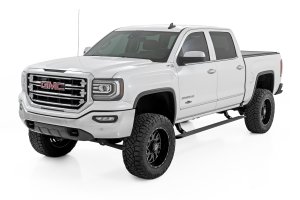 GMC Sierra 3500 HD Power Running Boards - Rough Country - HT-Series - '15-'19